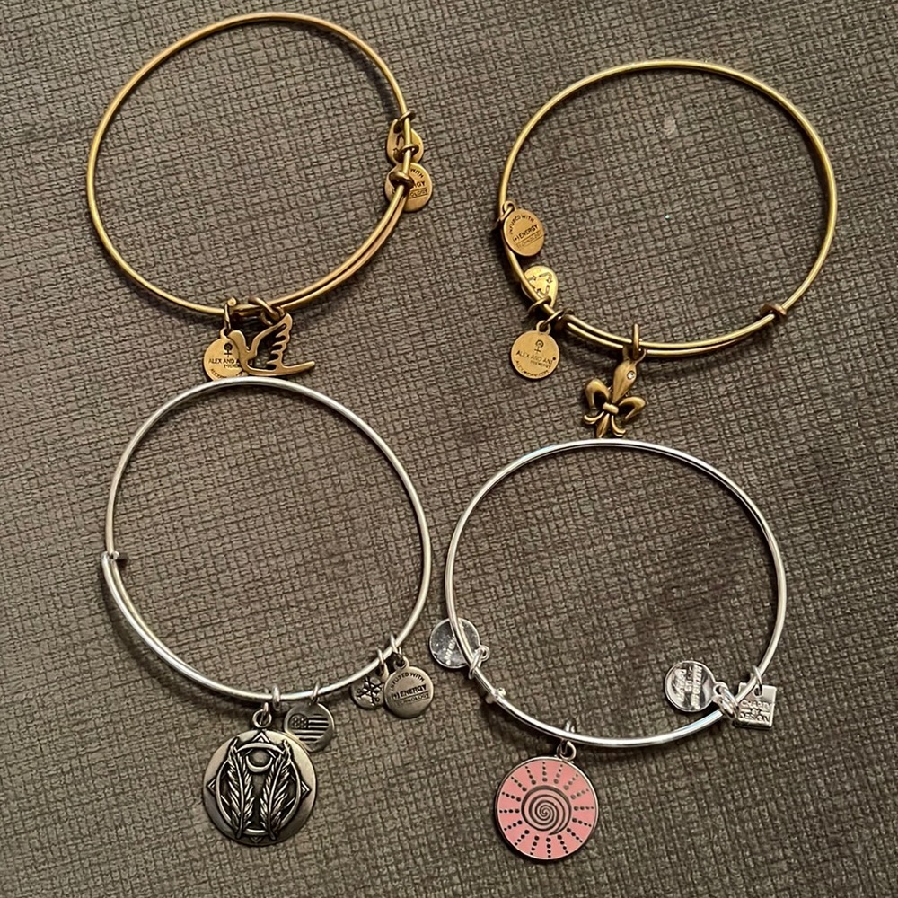 Alex and ani bracelets